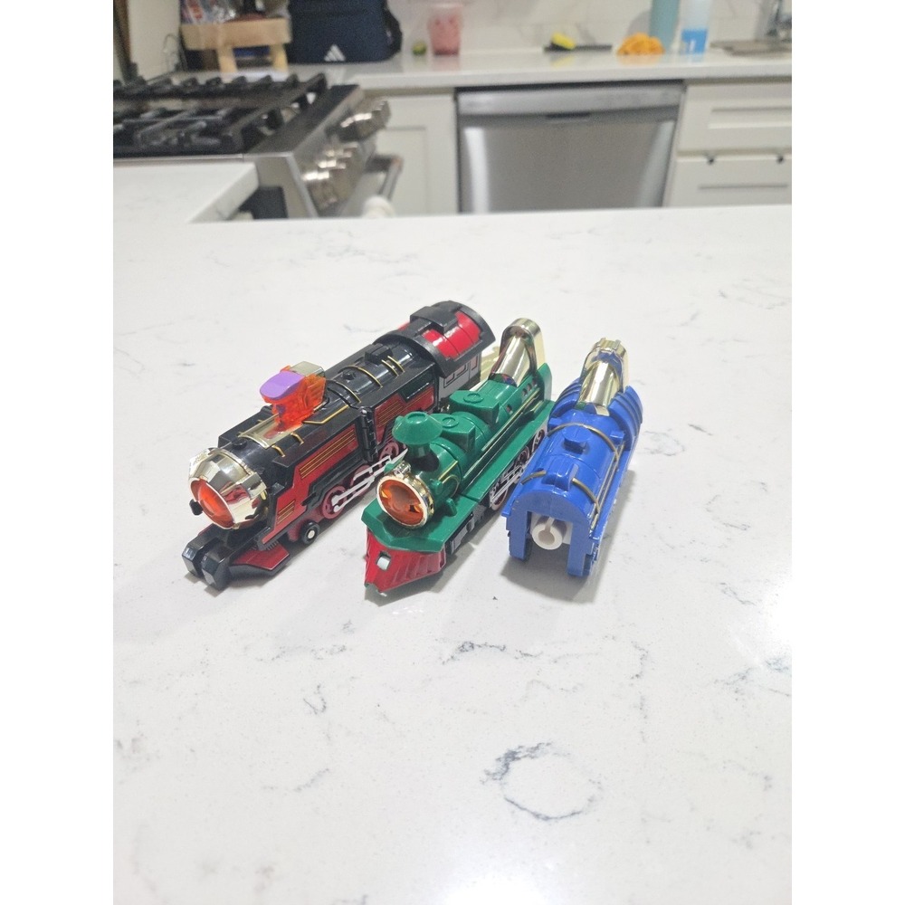 Loco Squad Transforming Commander Train Interchangable 3in1 RARE 1997 Incomplete